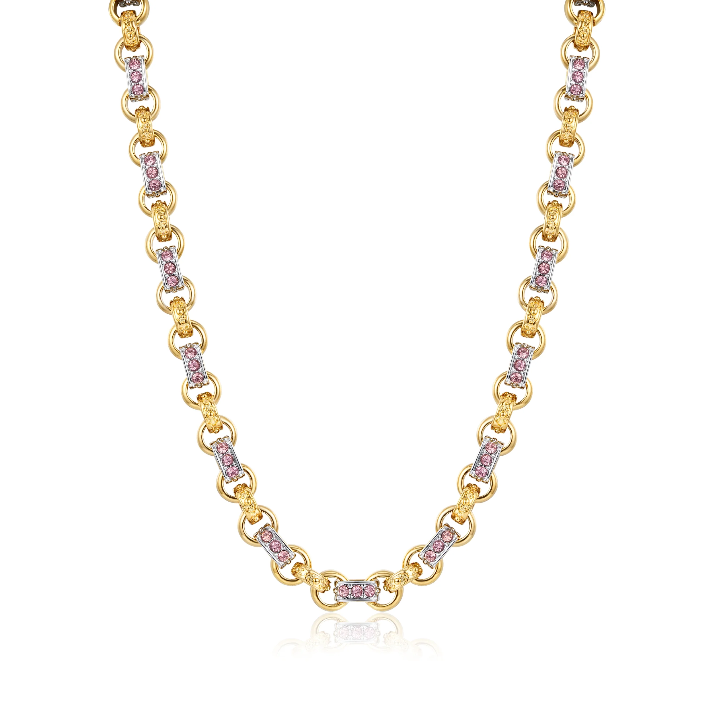 Two-Tone Gypsy Link Chain 10mm - Image 2