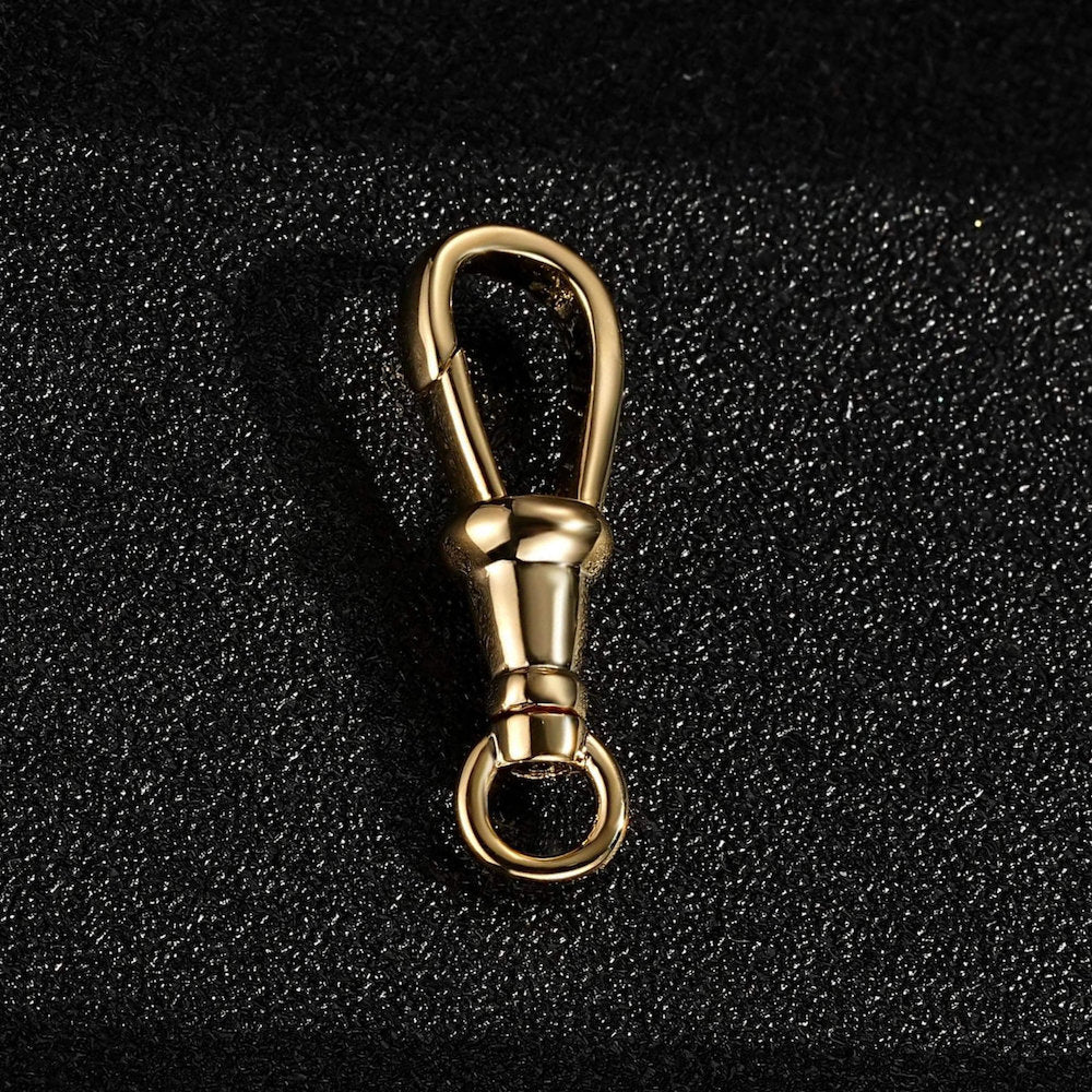 30mm Gold Smooth Albert Clasp 8mm/12mm - Image 4