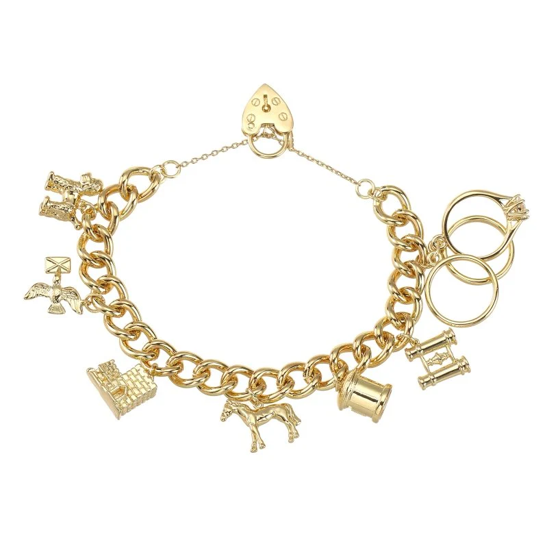 Gold Charm Bracelet Pets & Post - Image 3