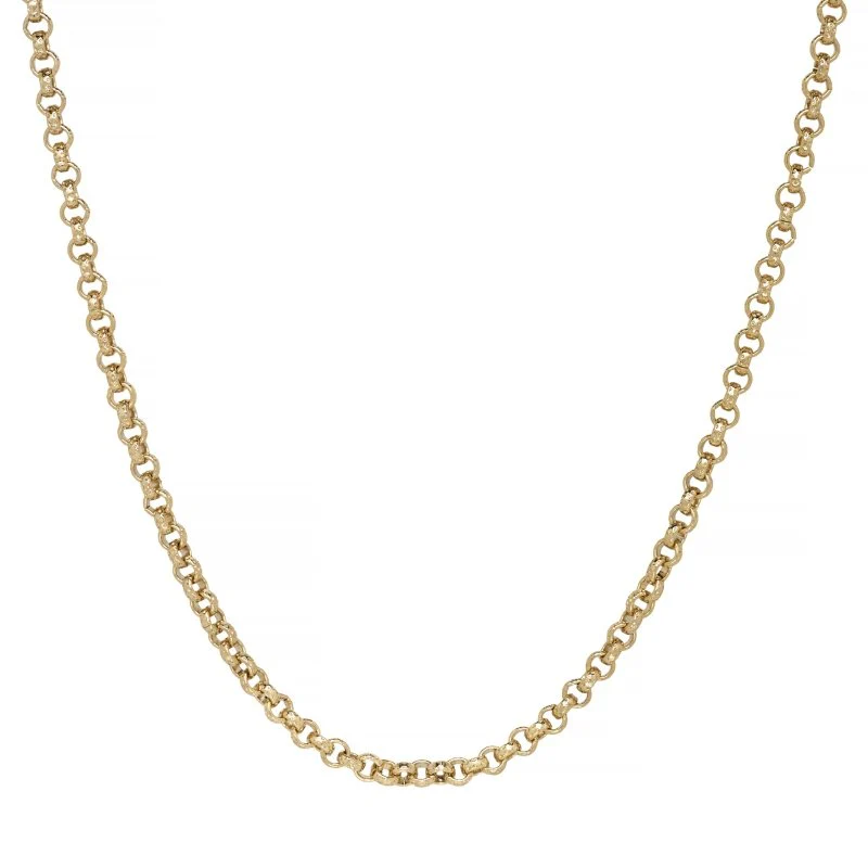 Gold Diamond-Cut Belcher Chain 4mm - Image 4