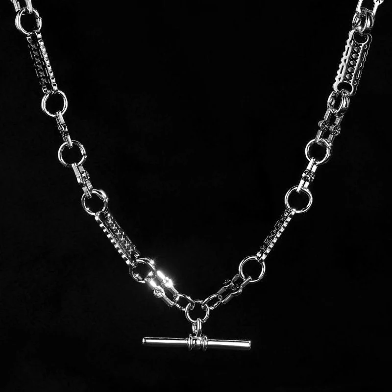 9mm Silver Stars and Bars T-Bar Set 8/8.5/20 Inch - Image 4