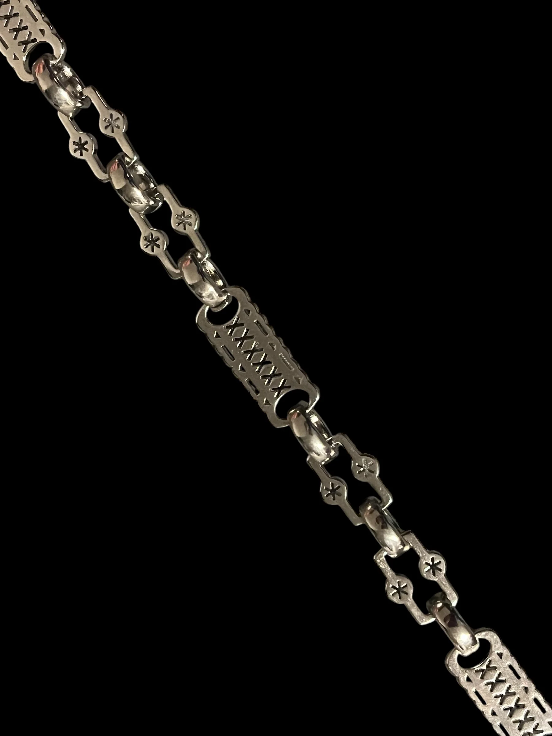 9mm Silver Stars and Bars T-Bar Set 8/8.5/20 Inch - Image 8