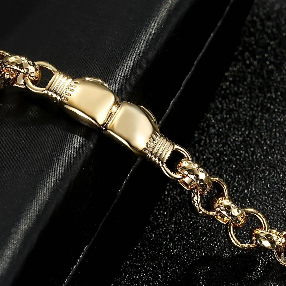 Double Boxing Glove Belcher Bracelet 6-inch - Image 2
