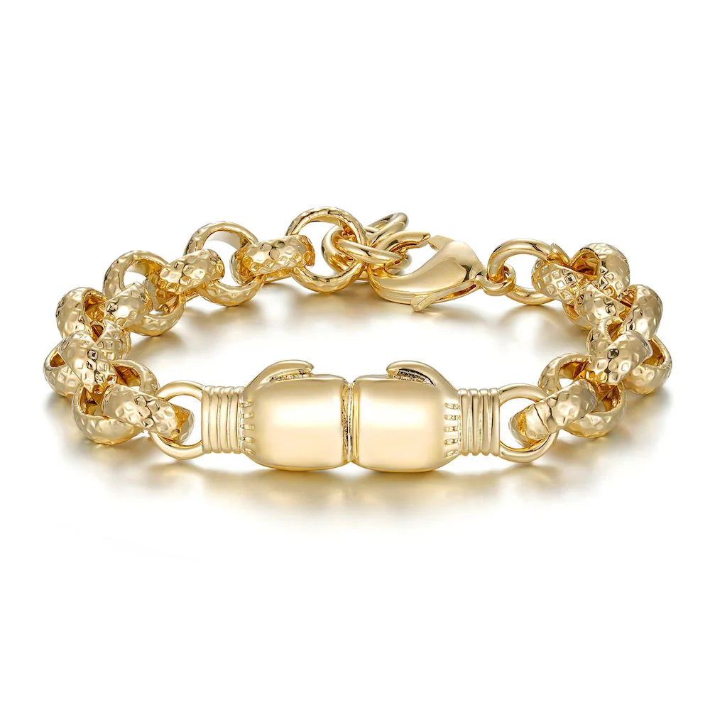 Double Boxing Glove Belcher Bracelet 6-inch - Image 3