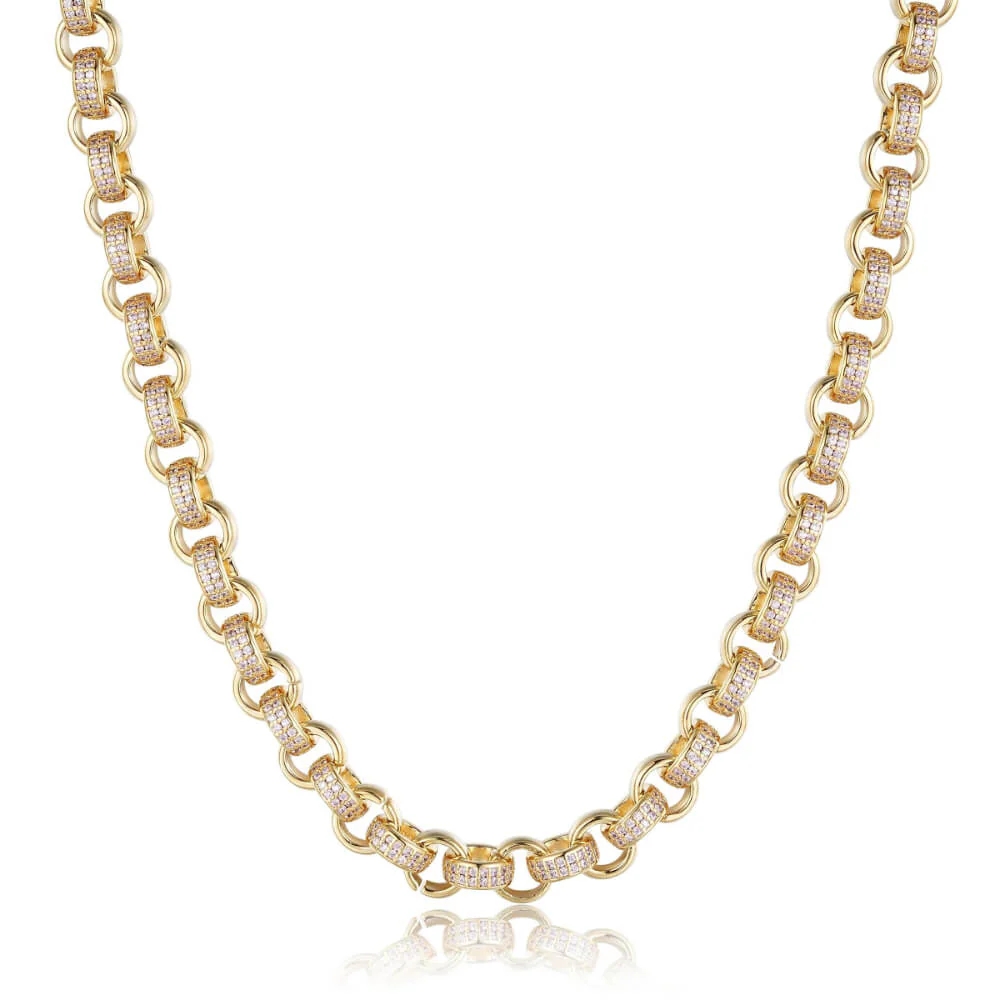 Pink 8mm Adjustable Belcher Chain - Image 5