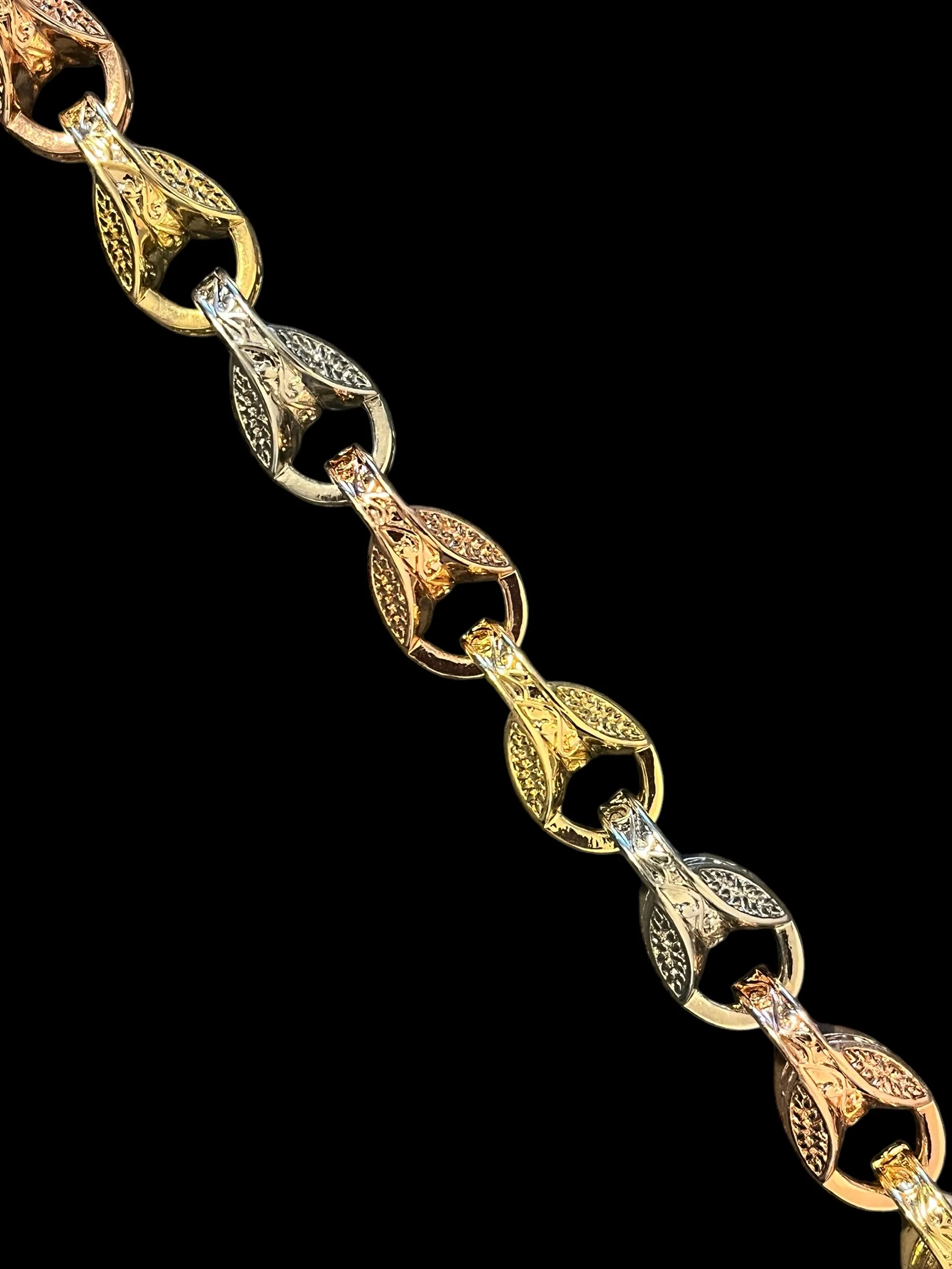 Tri-Colour 3D Tulip Bracelet 15mm - Image 5
