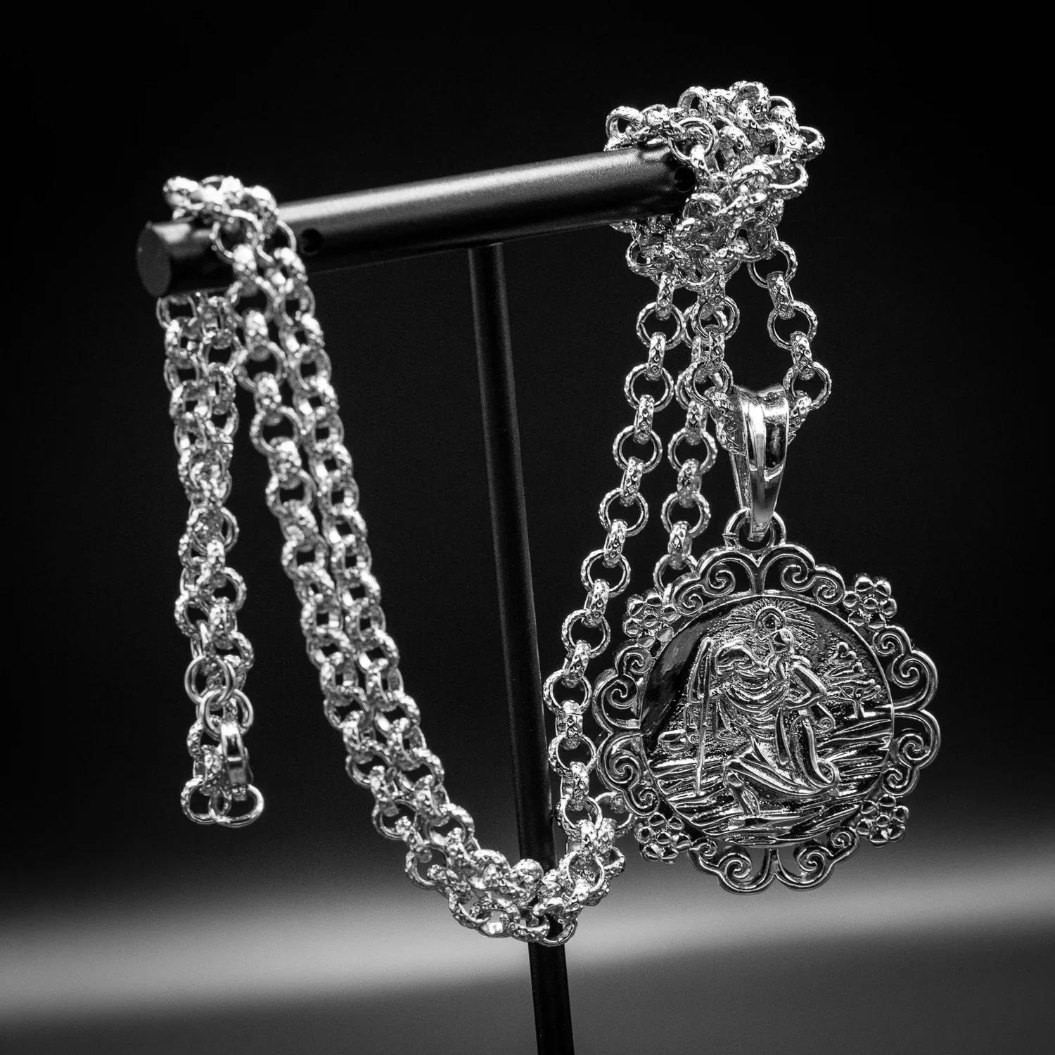 Waterproof Silver St Christopher Pendant - Image 4